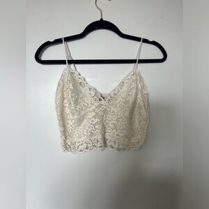 Lace Cropped Tank